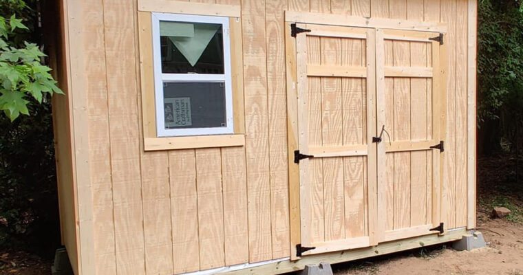 Building The Barn: A Garden Shed Story